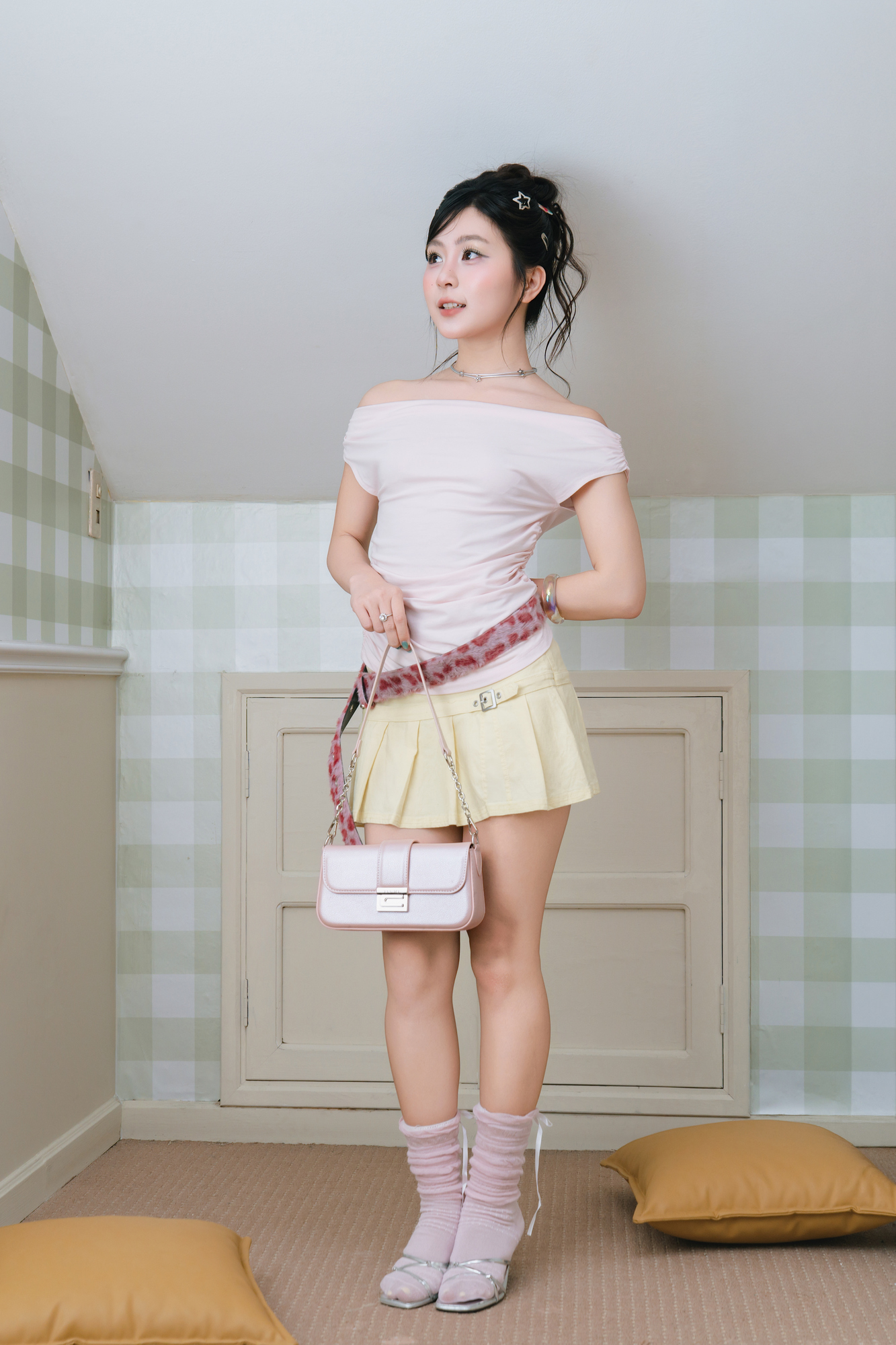 Túi đeo chéo nữ YUUMY YN316 (BST Pink Obsessed)