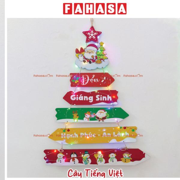 Cây Thông Gỗ - Trang Trí Giáng Sinh - Cây Tiếng Việt - Bách Mộc