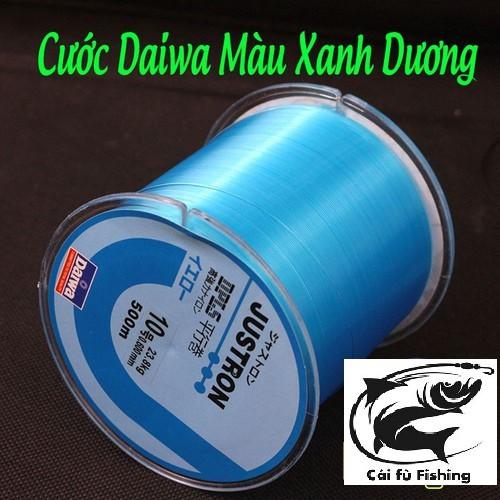 Dây Cước Câu Cá Siêu Bền Daiwa Justron Dài 500m Có Đủ Size - 500m