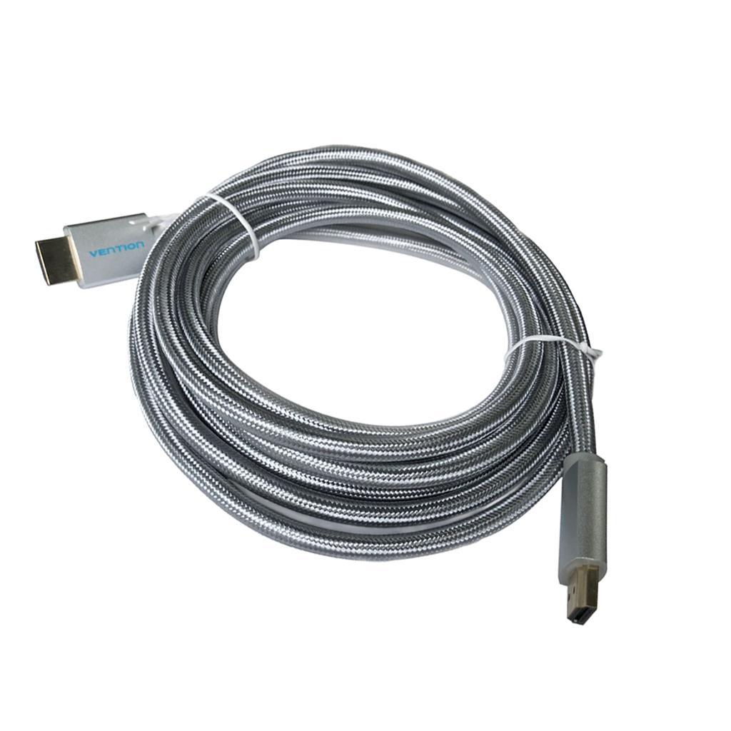 V2.0 Cable Ultra 1080P 4K Braided Video Cord Supports 3D 10meter