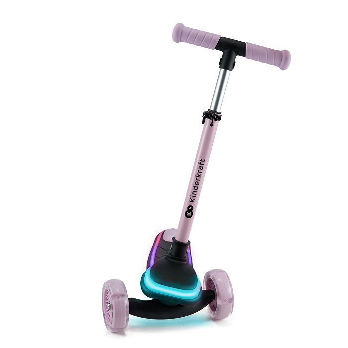 Xe trượt 3 bánh có đèn cho bé từ 2 tuổi Kinderkraft RAKET