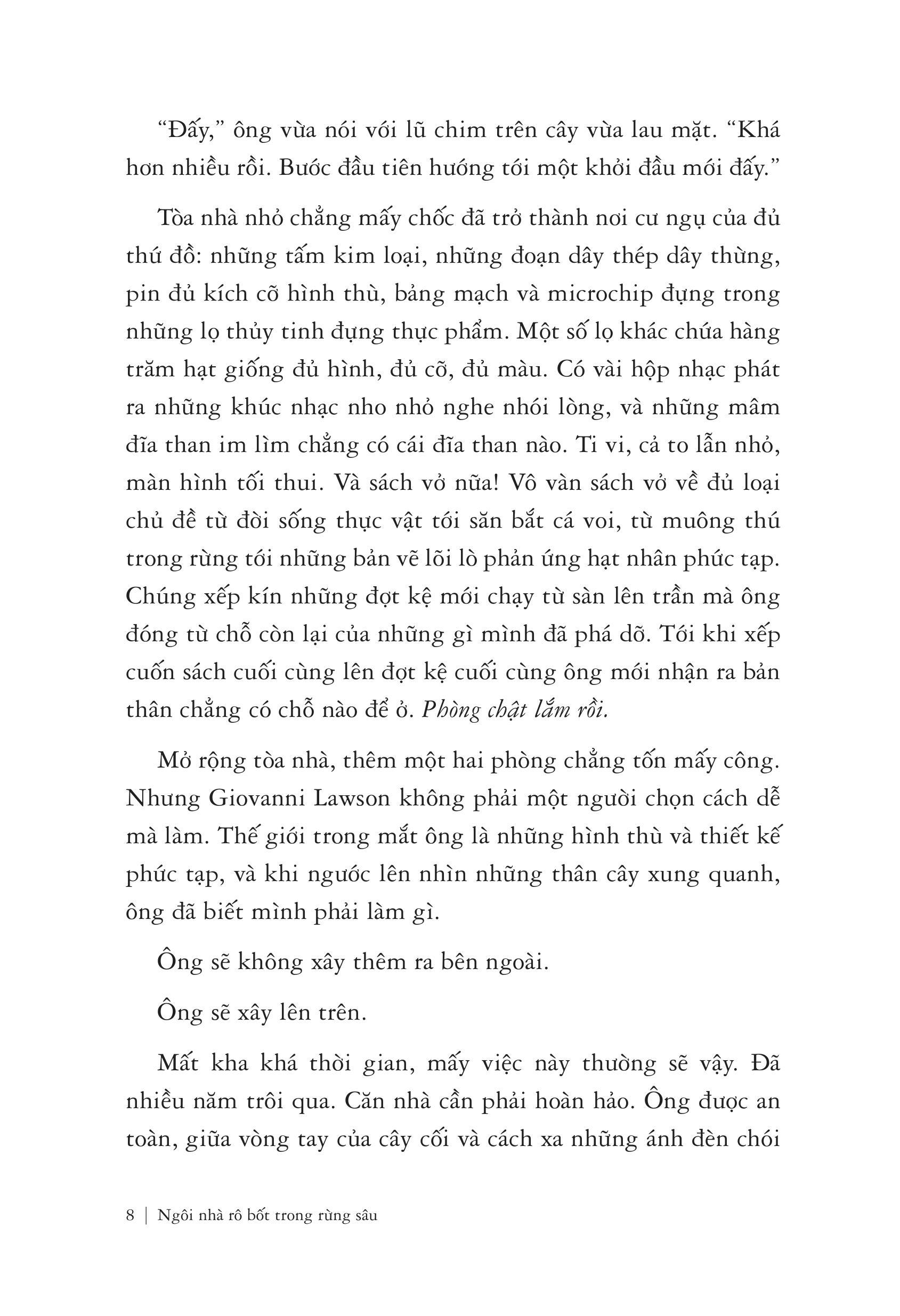 Ngôi Nhà Rô Bốt Trong Rừng Sâu - Bản Quyền