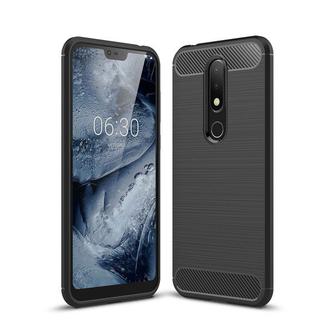 Ốp lưng chống sốc Likgus cho Nokia 6.1 Plus / Nokia X6 (chuẩn quân đội, chống va đập, chống vân tay) - Hàng chính hãng