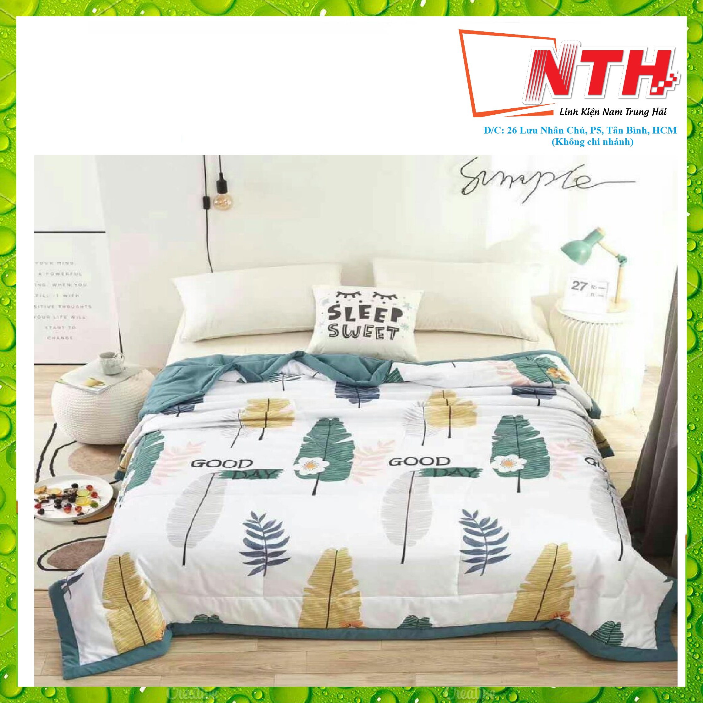 CHĂN HÈ NHIỆT ĐỚI SIÊU MỀM MỊN