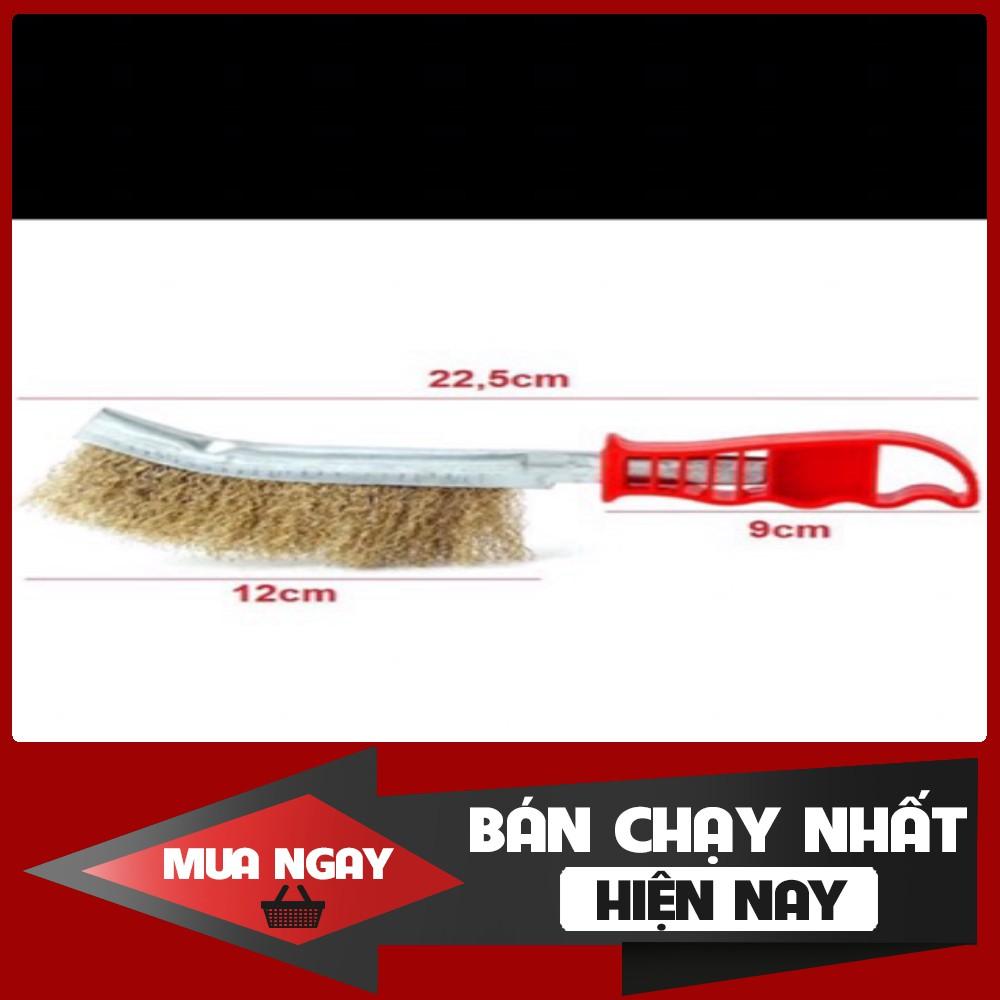 Bàn chải đánh rỉ tay đỏ