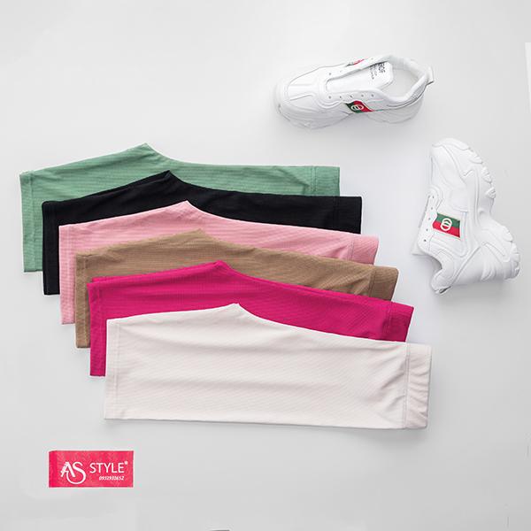 Quần Legging ASLG Vải Thun Tăm Dệt Cao Cấp Form Ngắn