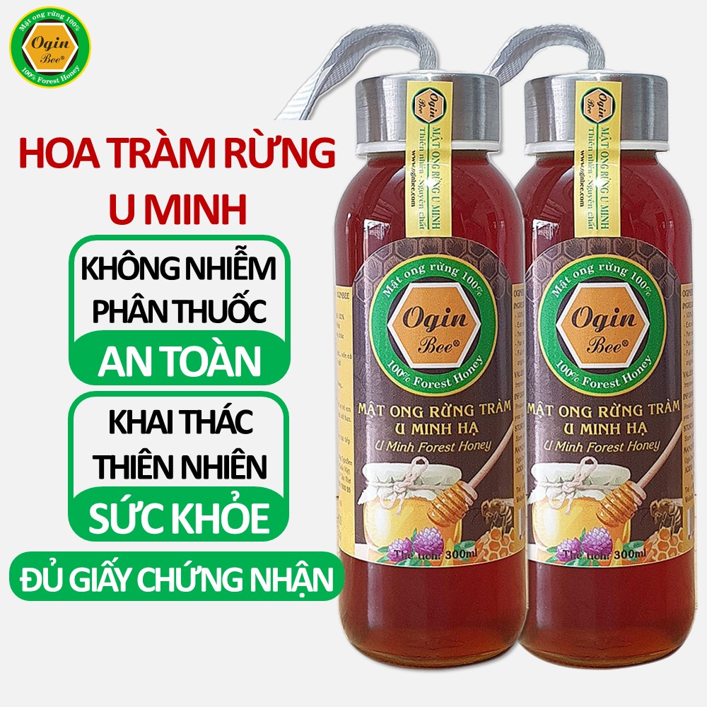 , Mật ong rừng U Minh, Khai thác CHUẨN THIÊN NHIÊN 100%, OGINBEE