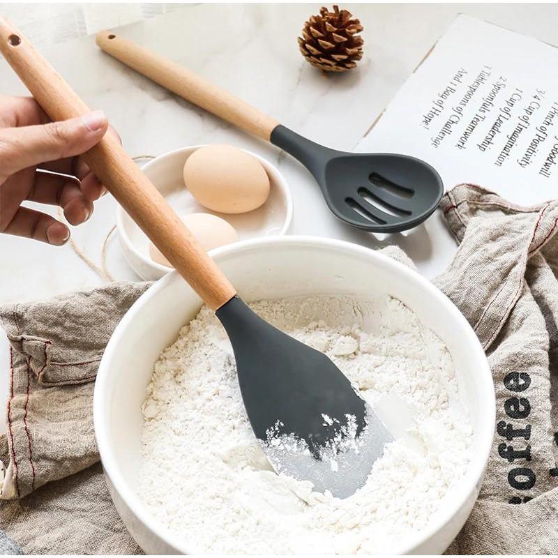 Bộ Set 8 dụng cụ nấu ăn bằng Tre