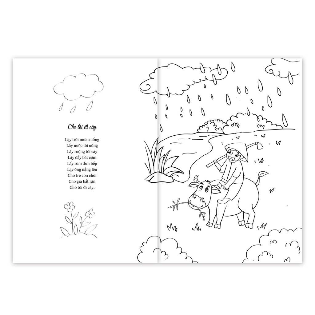 Sách - Tô Màu Đồng Dao