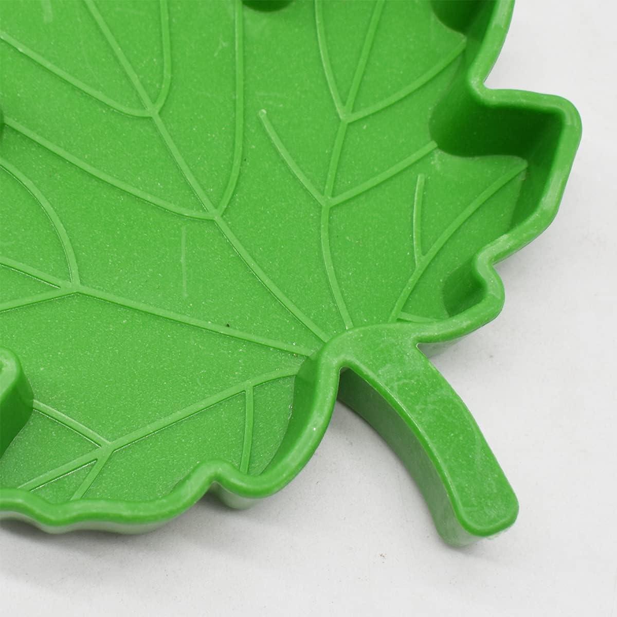 Bát nước, 2 cái Bát nước hình chiếc lá Bát ăn bò sát để uống và cho rùa ăn Rắn ngô Vật nuôi bò sát