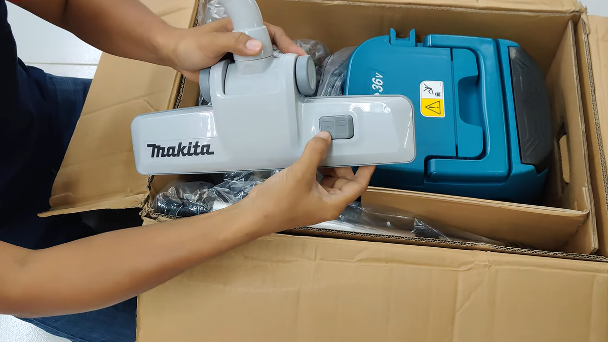 MÁY HÚT BỤI DÙNG PIN ƯỚT VÀ KHÔ 18VX2 MAKITA DVC865LZX2 - HÀNG CHÍNH HÃNG