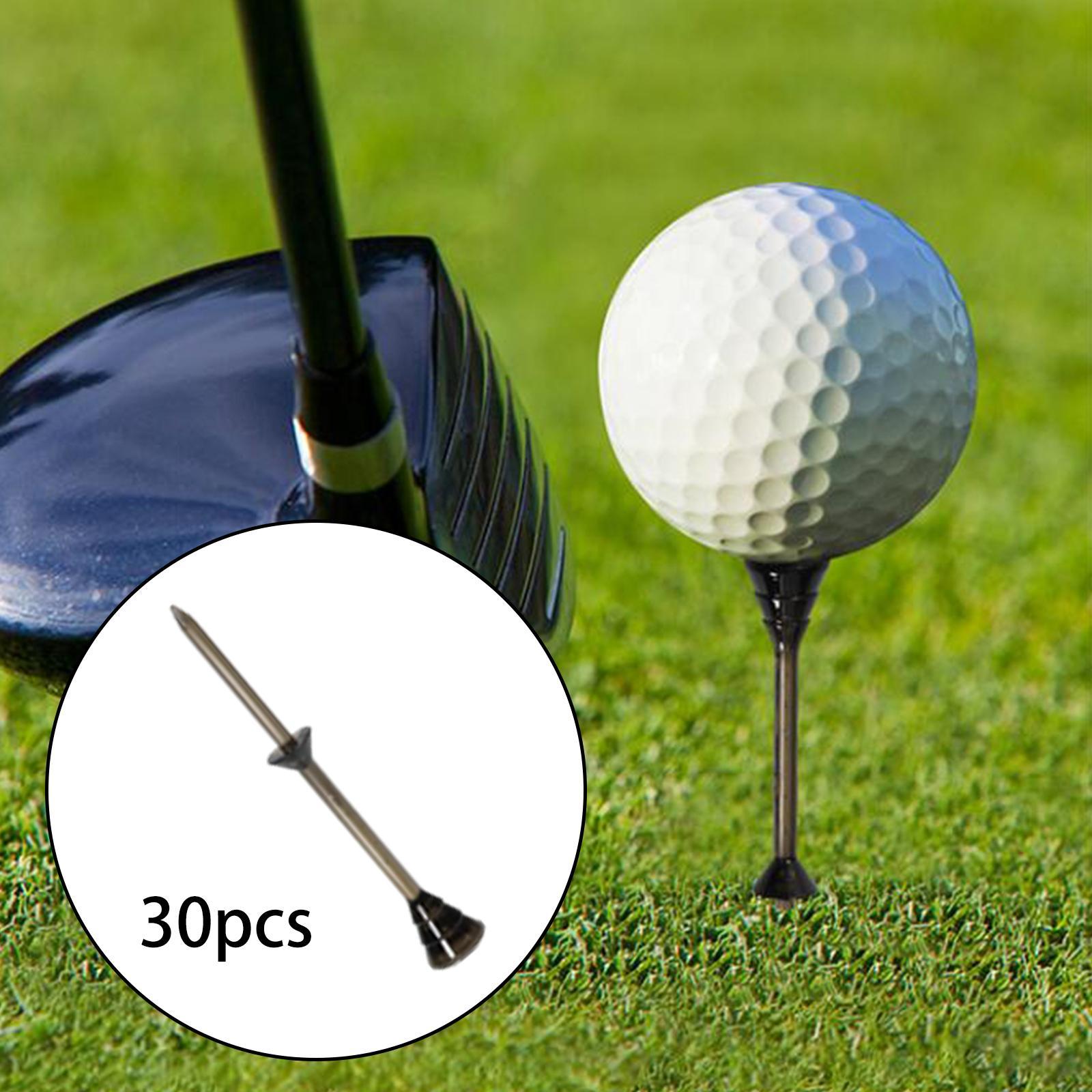 30x Golf Tees Big Cup Training Practice Beginner 83mm Golfing Accessory Ball Nail Holder