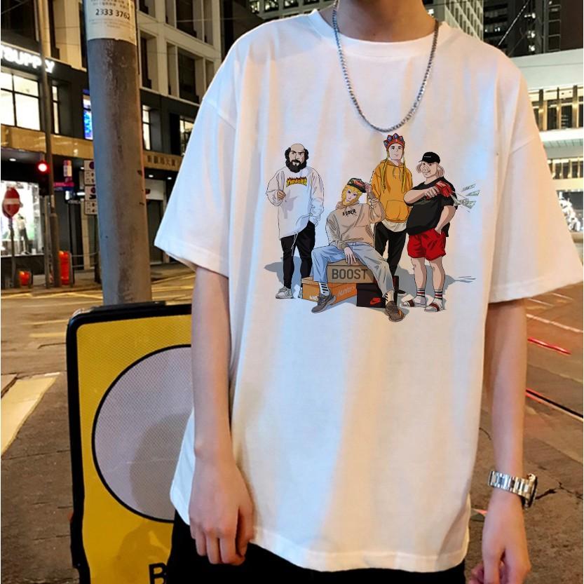 Áo Thun Tay Lỡ Unisex Thầy Trò Đường Tăng Cực Chất