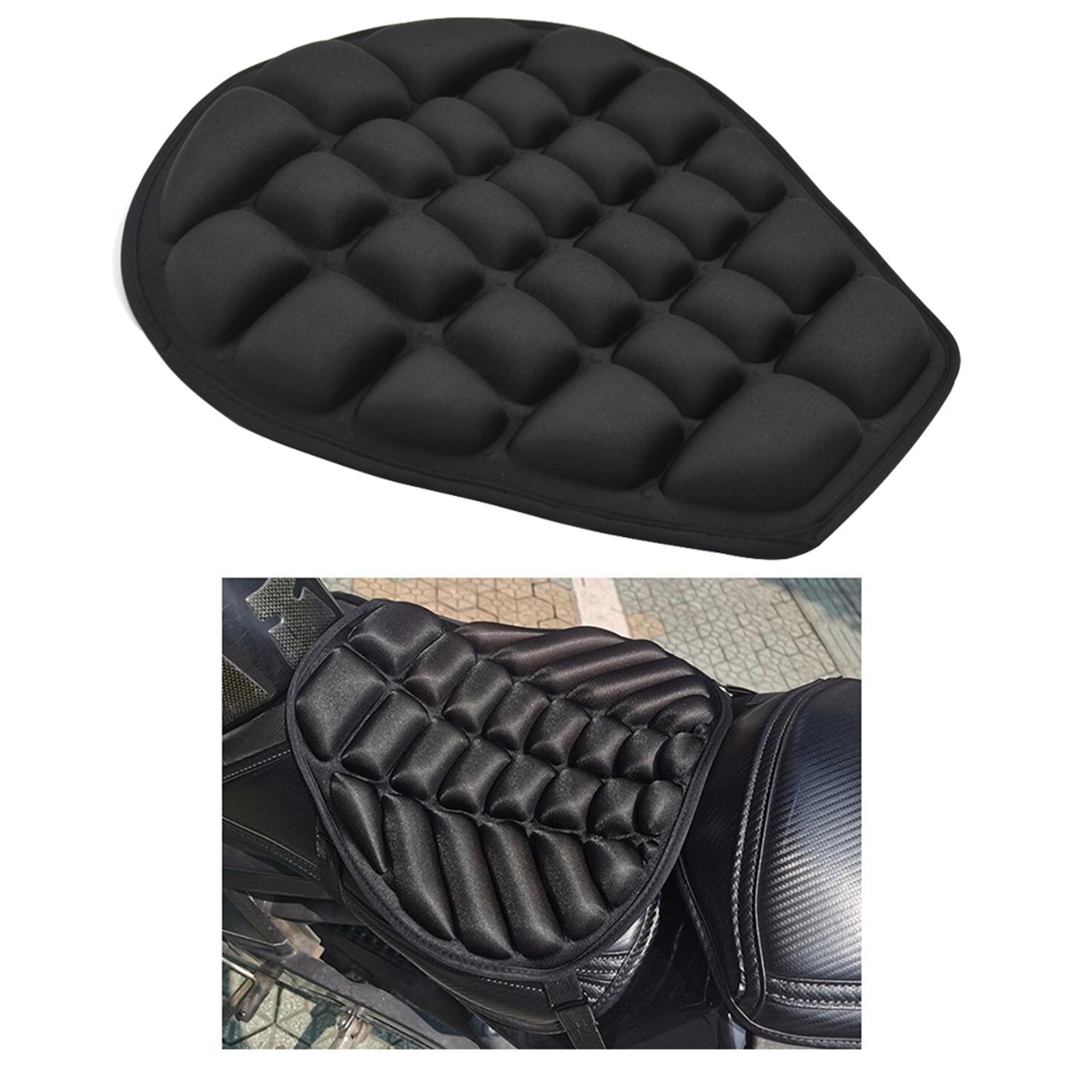 Non Slip 3D Motorcycle Seat Cushion Universal Pad Long Riding 1st Generation