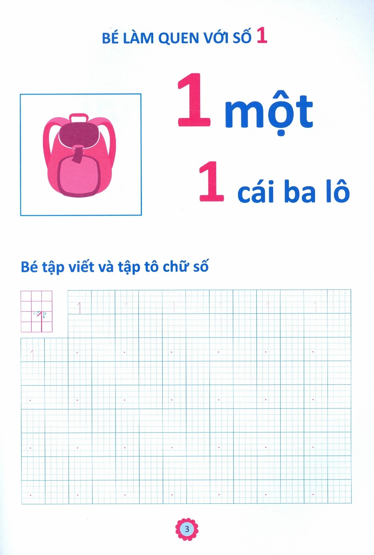 Sách Chuẩn bị cho bé vào lớp 1 - Làm quen toán học