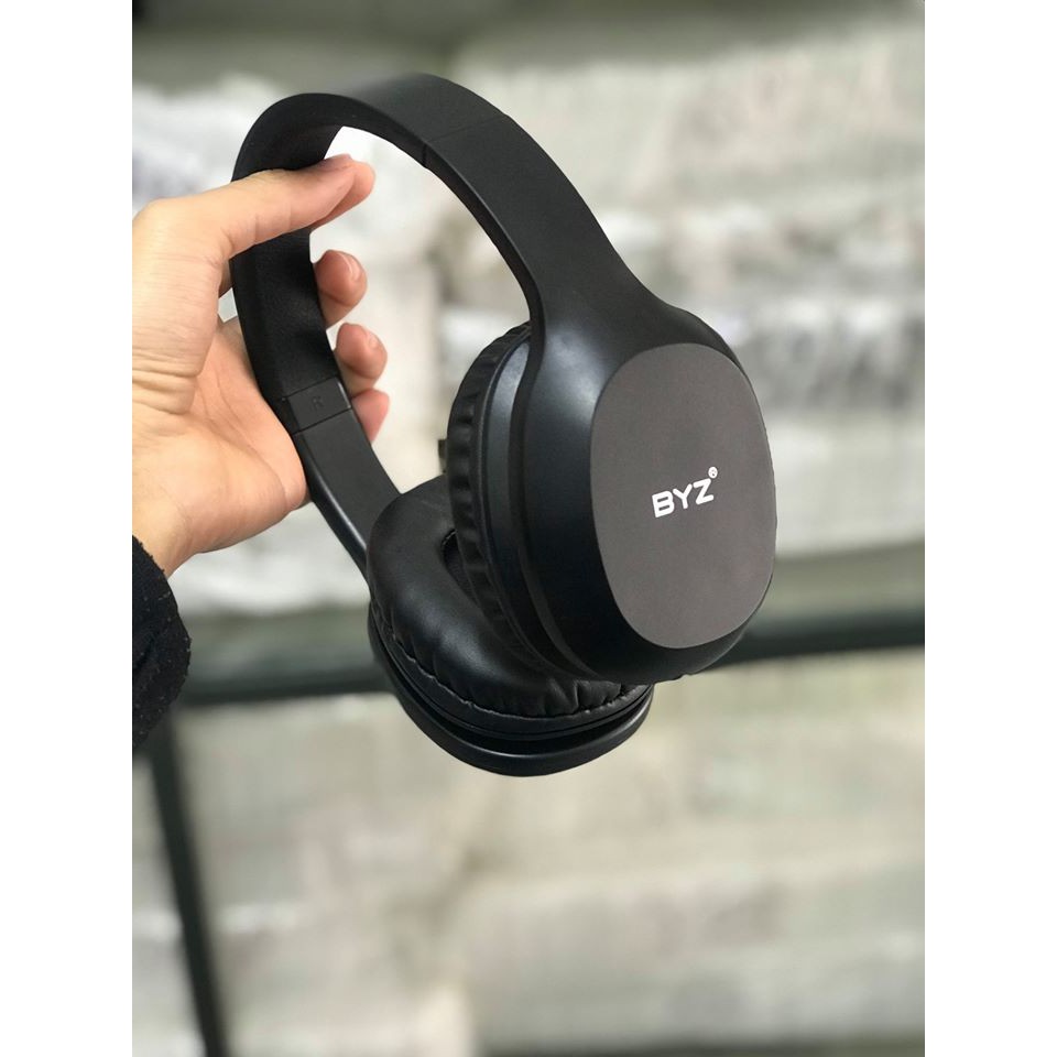 HEADPHONE KHÔNG DÂY BYZ B53 CÓ MICRO, BASS MẠNH MẼ - HÀNG NHẬP KHẨU