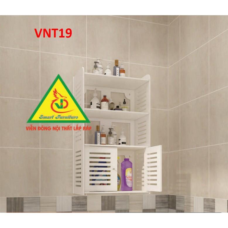 TỦ NHÀ TẮM CHỐNG THẤM NƯỚC VNT19 - NỘI THẤT LẮP RÁP