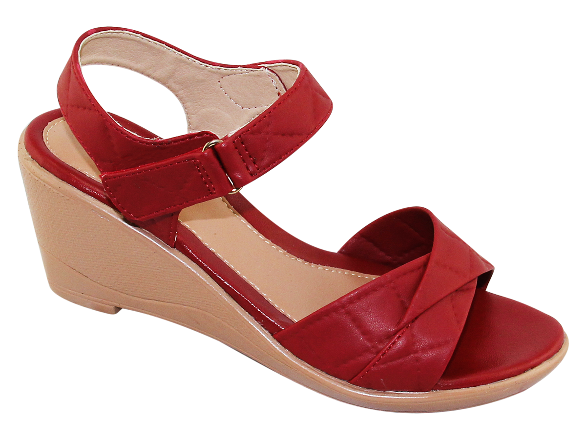 SANDAL ĐẾ BẰNG NỮ Bita's SYN.265 đế cao 6.5cm dự tiệc sang trọng