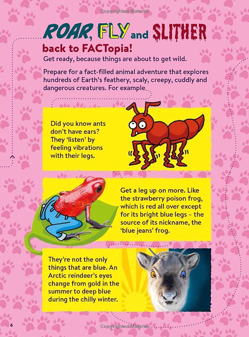 Animal FACTopia! Follow The Trail Of 400 Beastly Facts