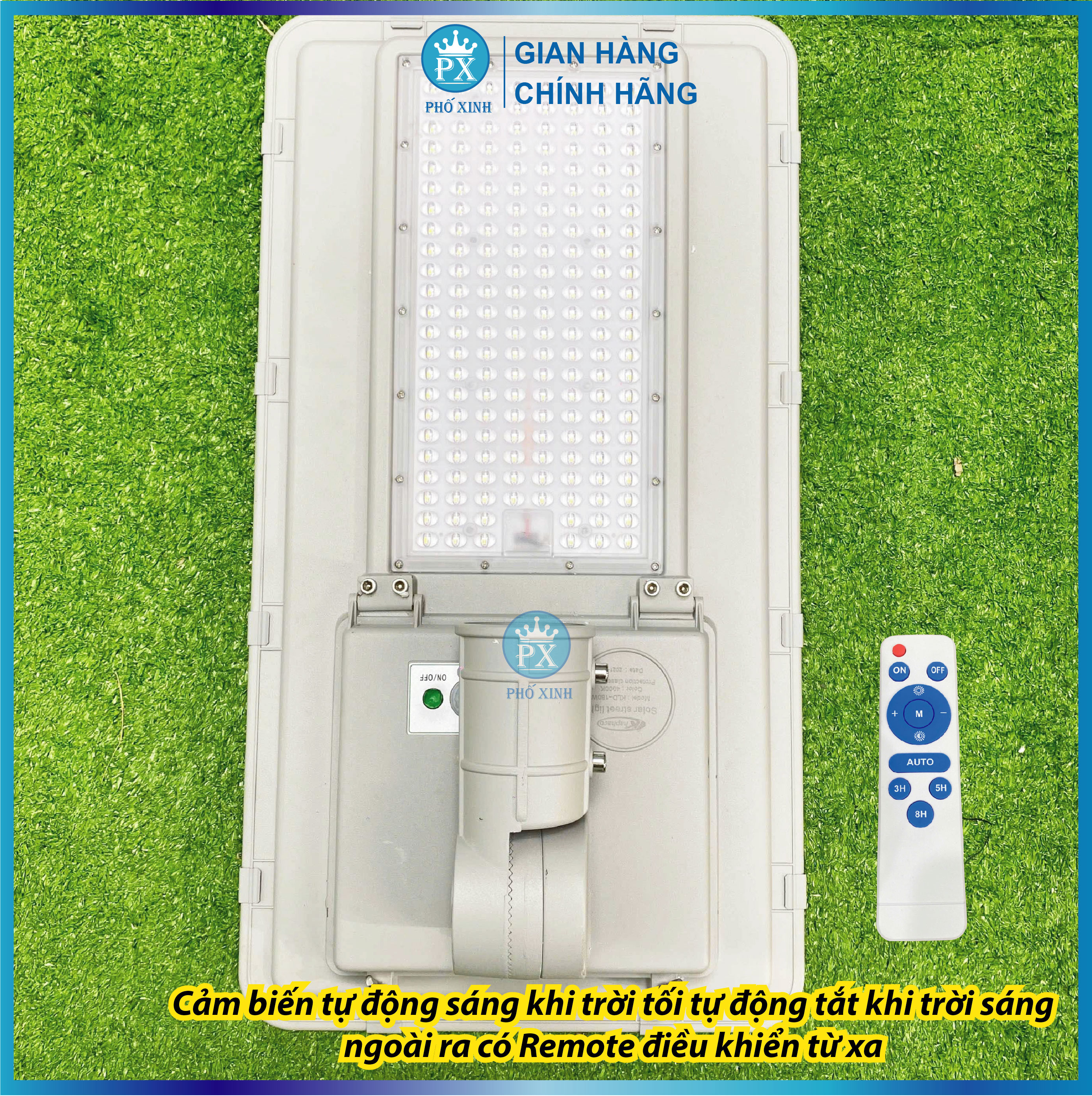 Đèn Pha Năng Lượng Mặt Trời KLD 500W 180W 120W KHAPHACO ĐỘ SÁNG CAO LIÊN TỤC ĐẾN 16 TIẾNG