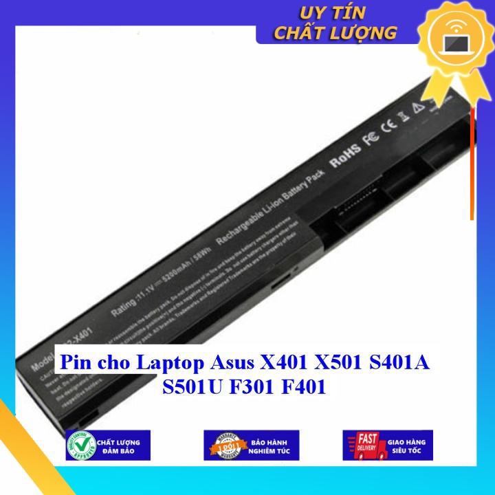 Pin cho Laptop Asus X401 X501 S401A S501U F301 F401 - Hàng Nhập Khẩu  MIBAT234