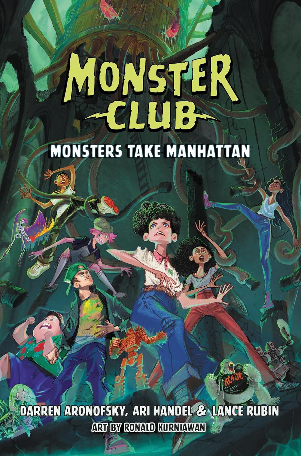 Sách ngoại văn: Monster Club - Monsters Take Manhattan