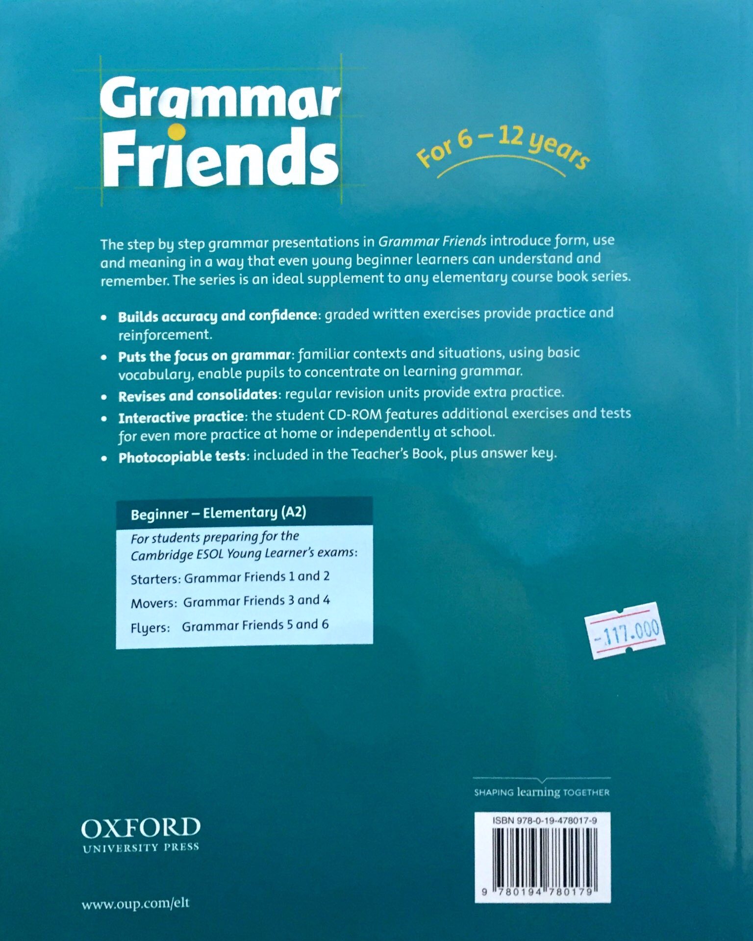 Grammar Friends 6 Student’s Book with CD-ROM Pack