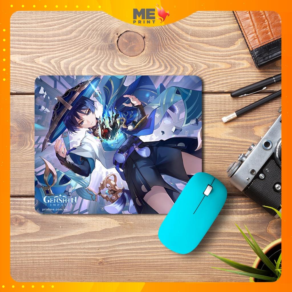 Lót chuột Genshin Impact mới nhất T12.2022, Pad chuột in theo yêu cầu đủ loại anime – game – manga giá rẻ tại PrintME