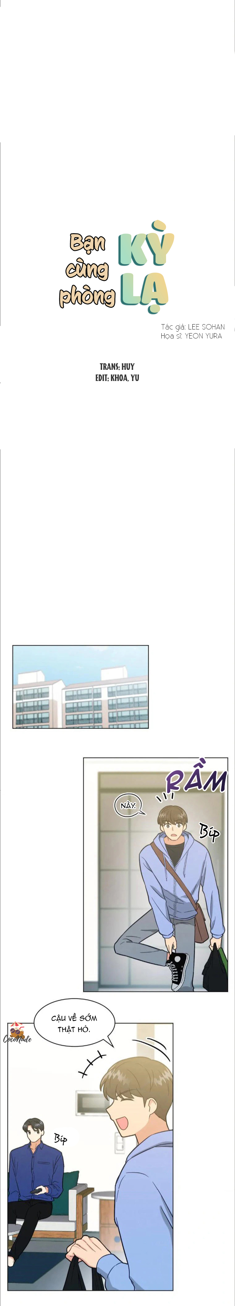 bạn cùng phòng kì lạ chapter 17 1