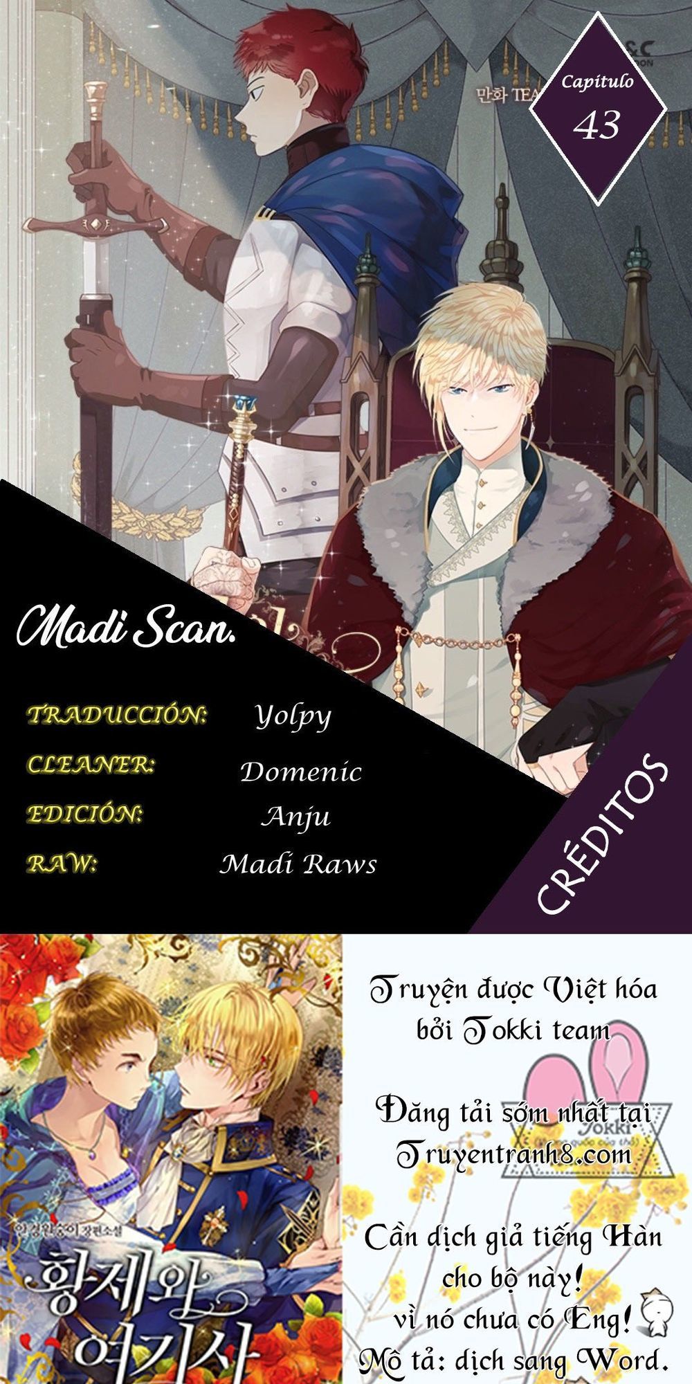 hoàng đế và nữ hiệp sĩ chapter 43 2