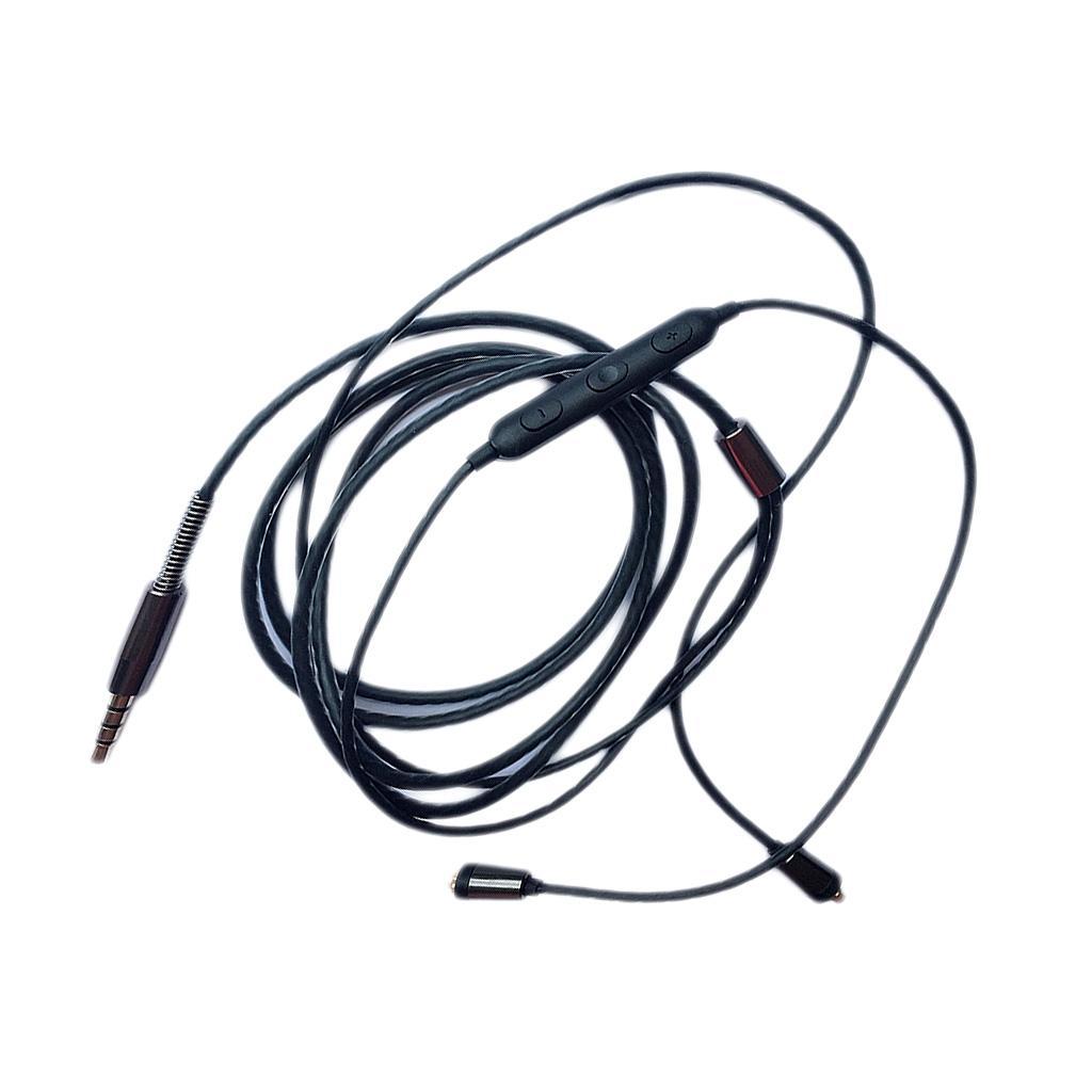 Cable for Shure SE215 SE315 SE535 SE846 SE425 ue900 3.5mm Cable with mic