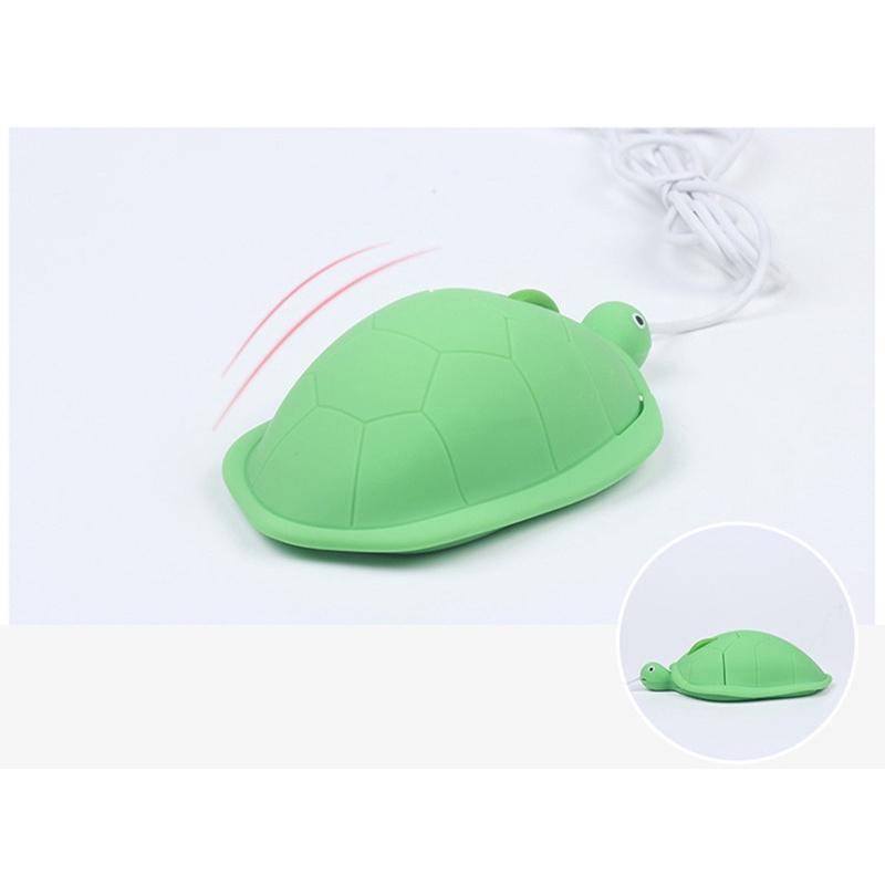 CHUỘT MÁY TÍNH HÌNH CON RÙA CÓ DÂY THIẾT KẾ ĐỘC ĐÁO , ĐỘ NHẠY TỐT