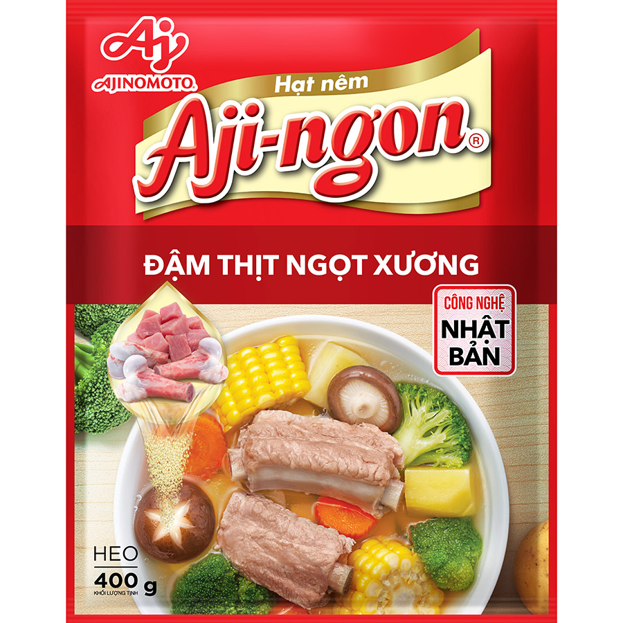 Hạt nêm Aji-ngon  Heo 400g