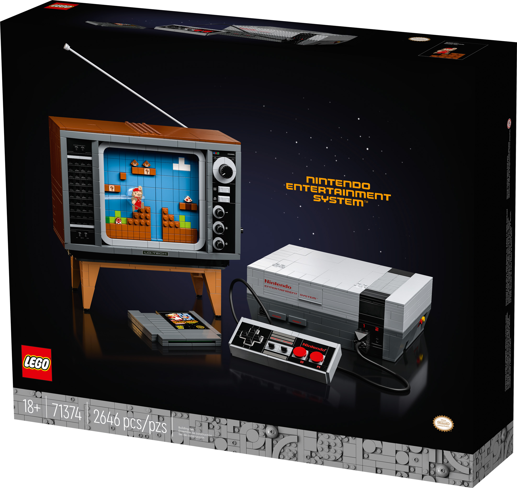 LEGO - 71374 Hệ Thống Giải Trí Nintendo - NES (S)