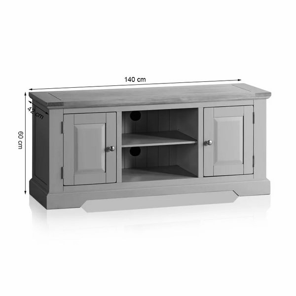 Tủ TV 2 cánh St.Ives gỗ sồi