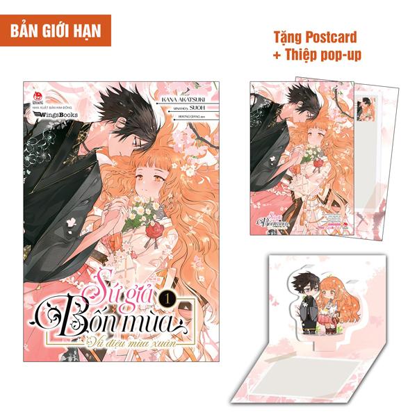 Sứ Giả Bốn Mùa - Vũ Điệu Mùa Xuân - Tập 1 - Bản Giới Hạn - Tặng Kèm Postcard + Thiệp Pop-Up