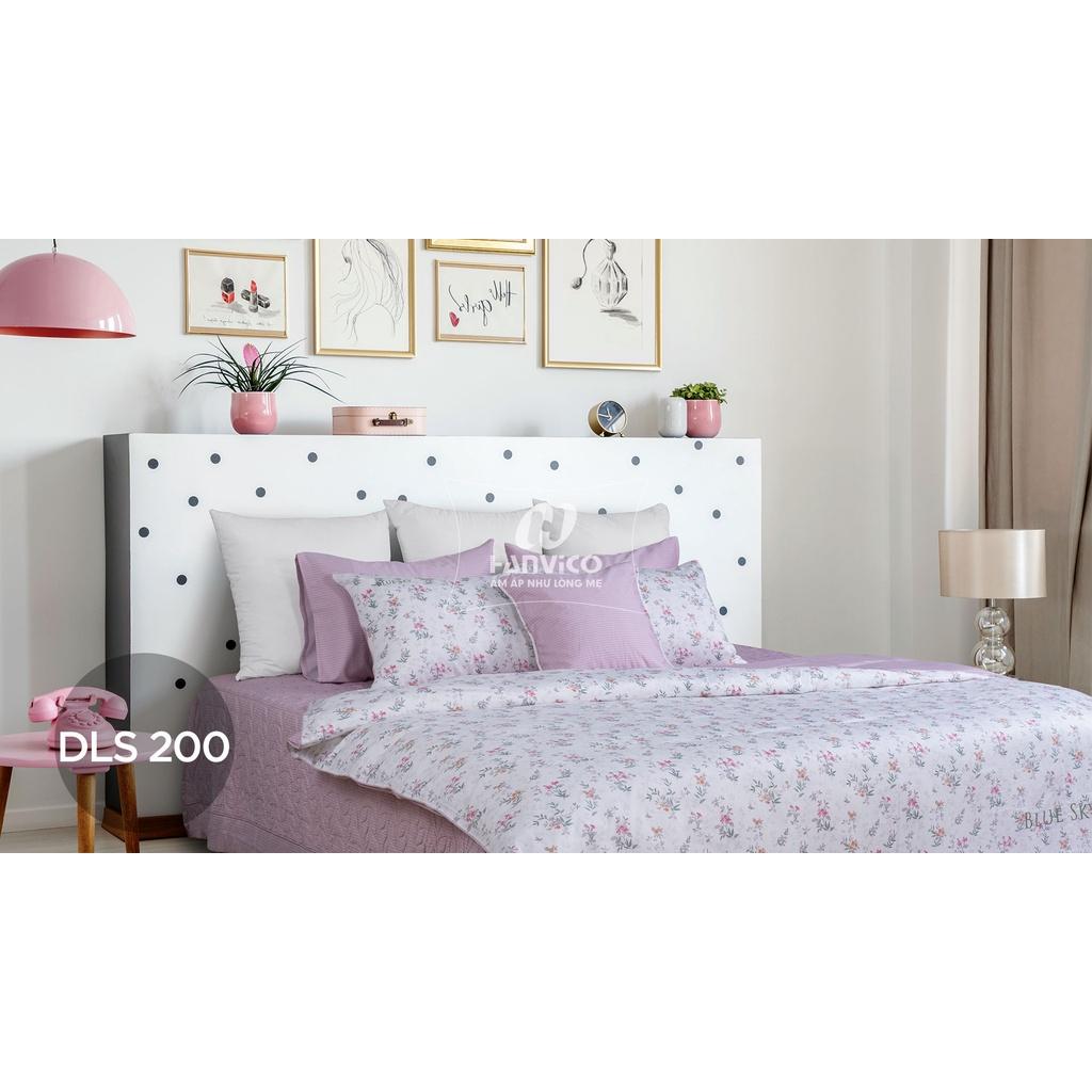 - Vỏ gối ôm khoá kéo cao cấp Hanvico Blue Sky