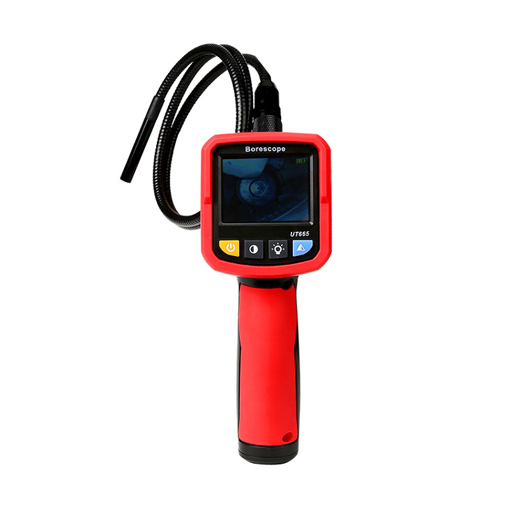 Camera nội soi có tay cầm màn hình LCD màu 2,4 inch UT-665 ( Tặng kèm 01 móc khóa tô viét vặn kính )