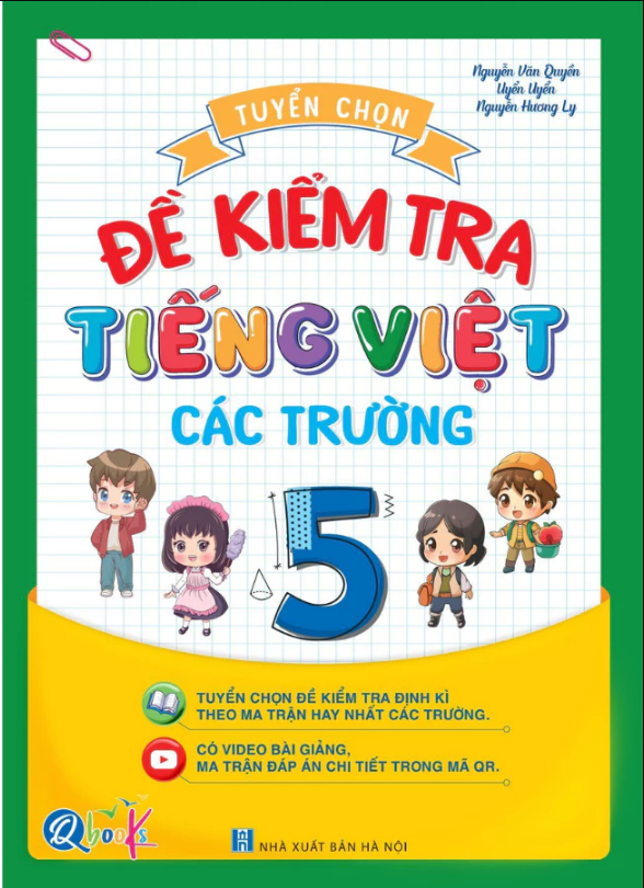 Sách - Tuyển Chọn Đề Kiểm Tra Tiếng Việt Các Trường Lớp 5