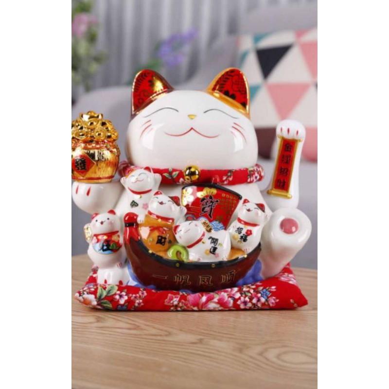 Mèo Hồng Phát,Cao 25cm, phiên bản Việt_Trung
