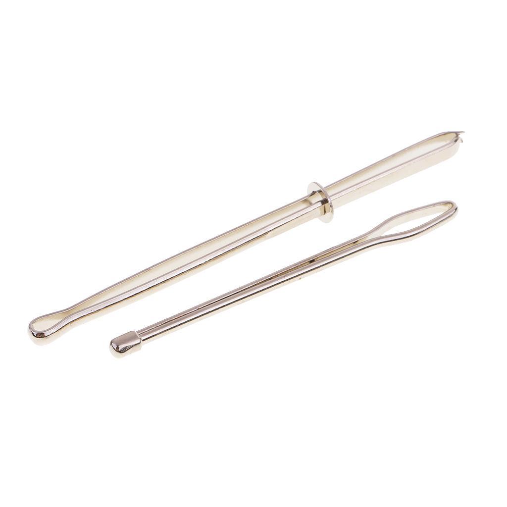 10pcs Assorted Bodkin Needles Threader Tweezers Insert Elastic Sewing Tool