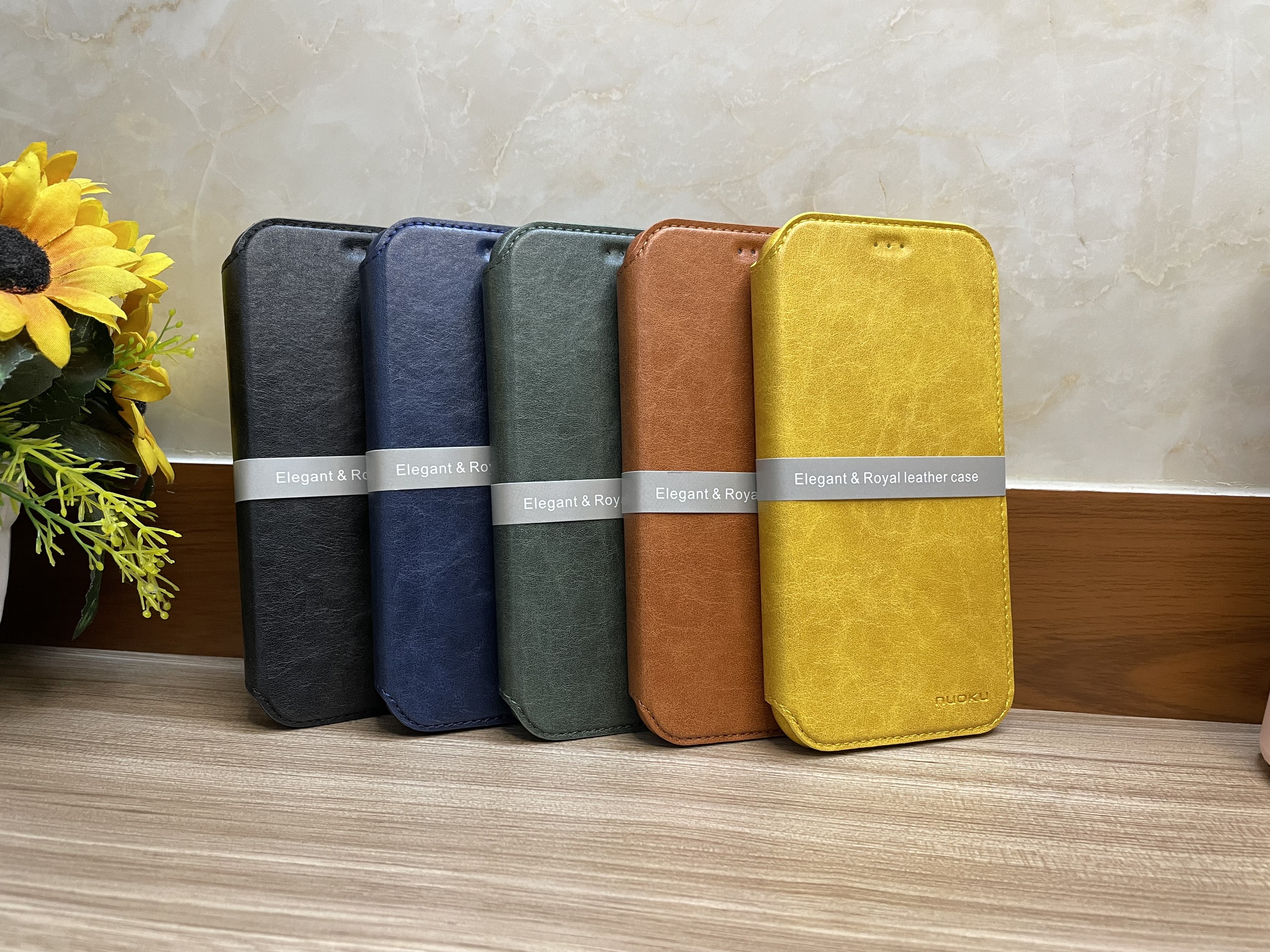 Bao da dành cho iPhone 14 Pro Max NUOKU chính hãng- Hàng chính hãng