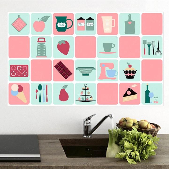 Giấy Dán Bếp Tránh Dầu Mỡ Tráng Nhôm Nhiều Hoạ Tiết 75x45cm 2459 KHO SỈ GIÁ GỐC