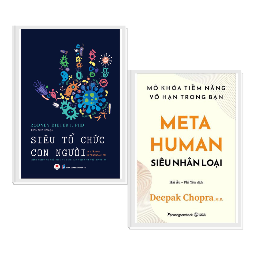 COMBO SIÊU TỔ CHỨC CON NGƯỜI + SIÊU NHÂN LOẠI