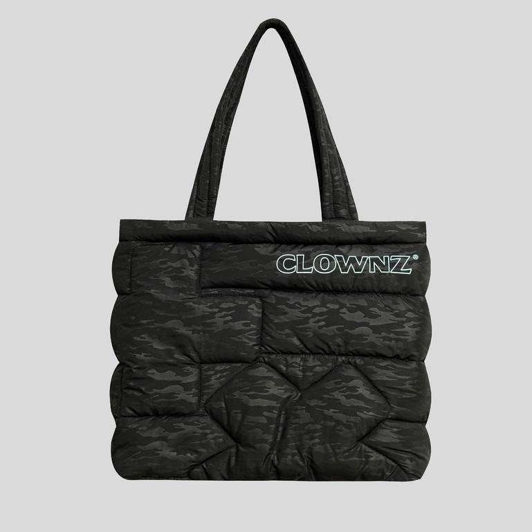 Túi tote phao trần bông, coach Puffle Bag unisex nam nữ bigsize ulzzang hàn quốc