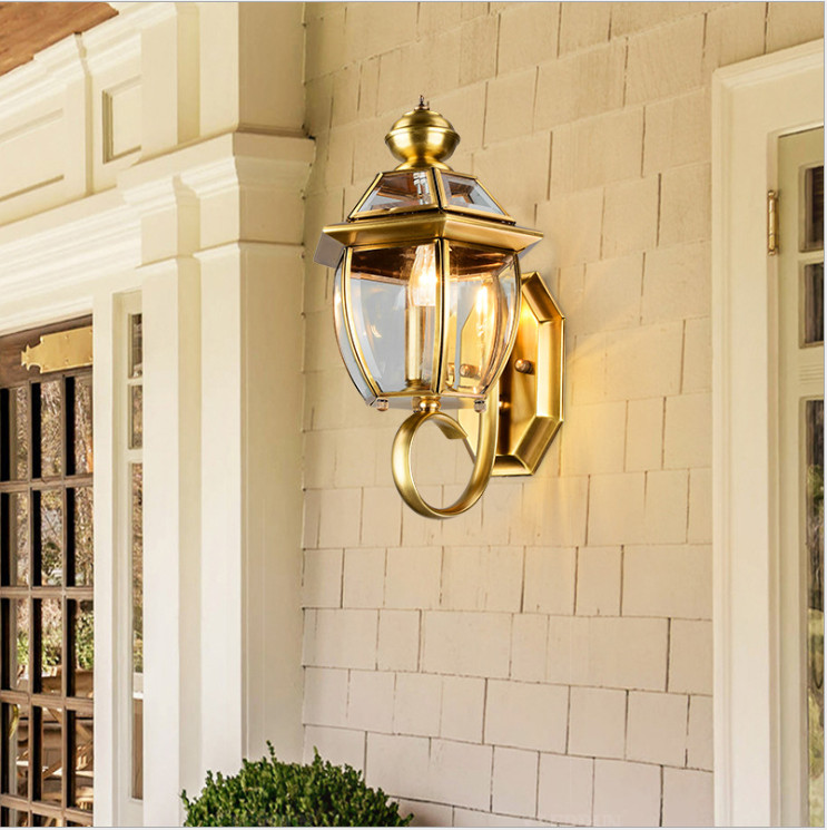 Đèn tường đồng ATENMID trang trí nội ngoại thất hiện đại