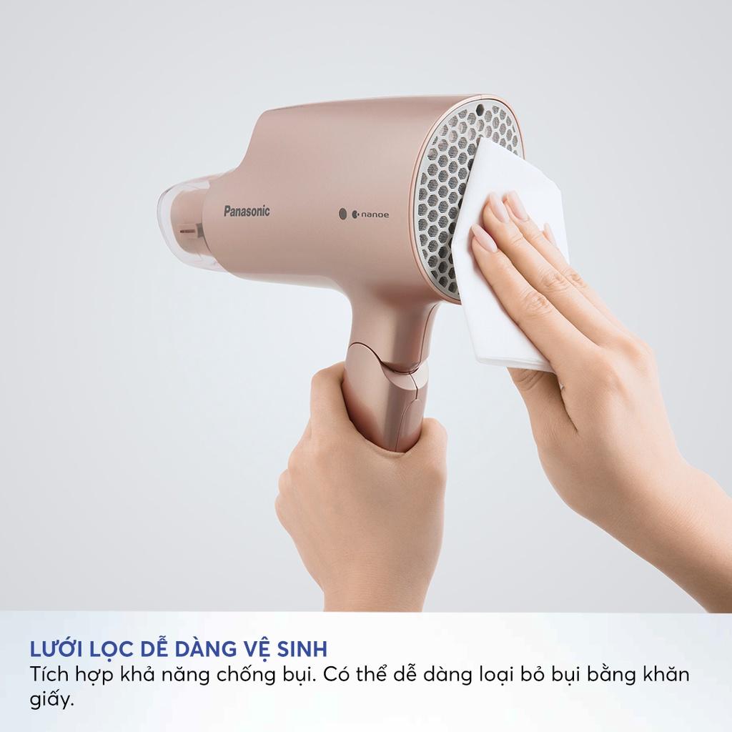 Máy Sấy Tóc Nanoe Dưỡng Ẩm, Chăm Sóc Tóc Và Da Đầu Panasonic EH-NA27PN645 - Tay Cầm Gập Gọn, Tiện Lợi - Công Suất 1200W