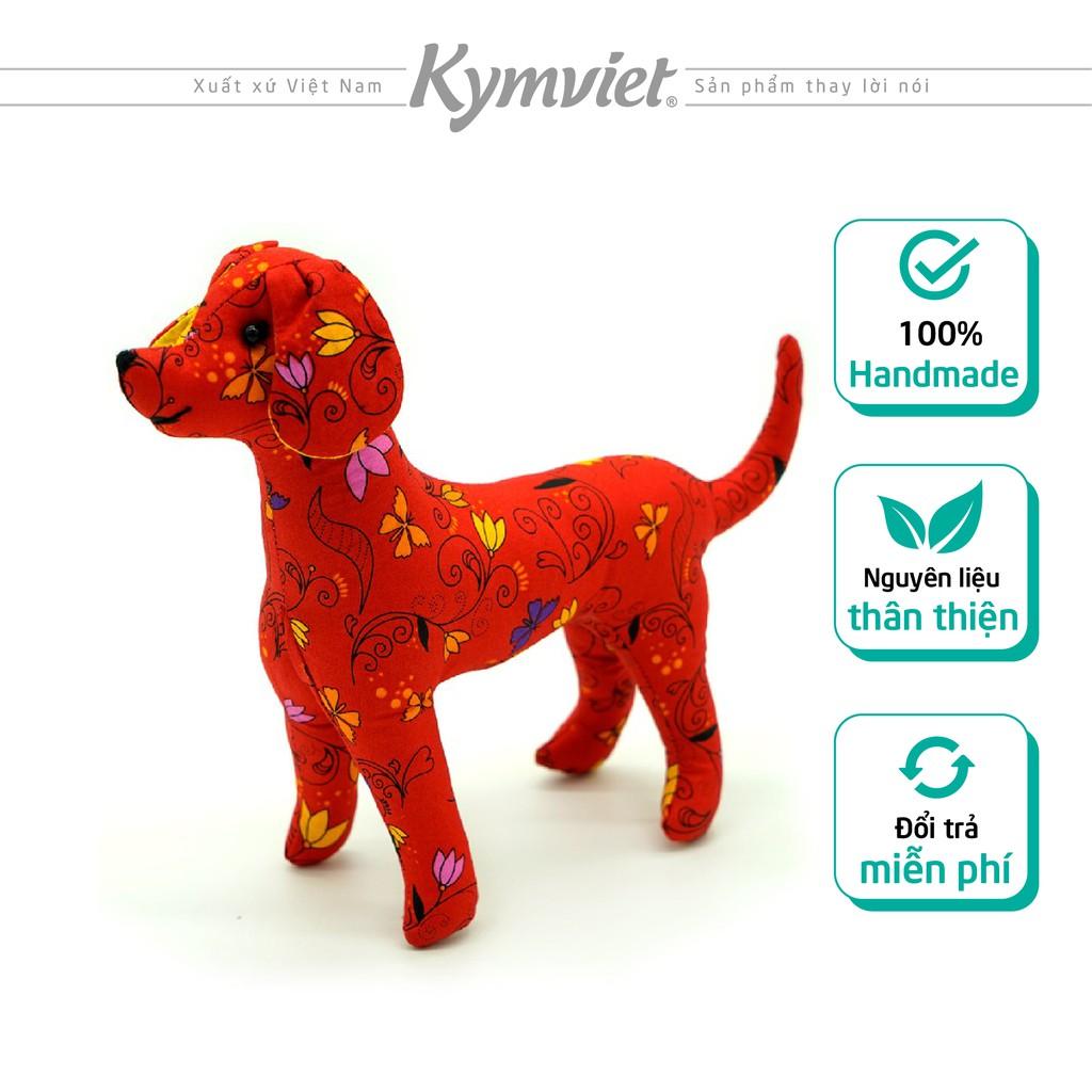 Đồ Chơi Nhồi Bông Hình Chó Khiết An Kymviet 100% Handmade Cotton