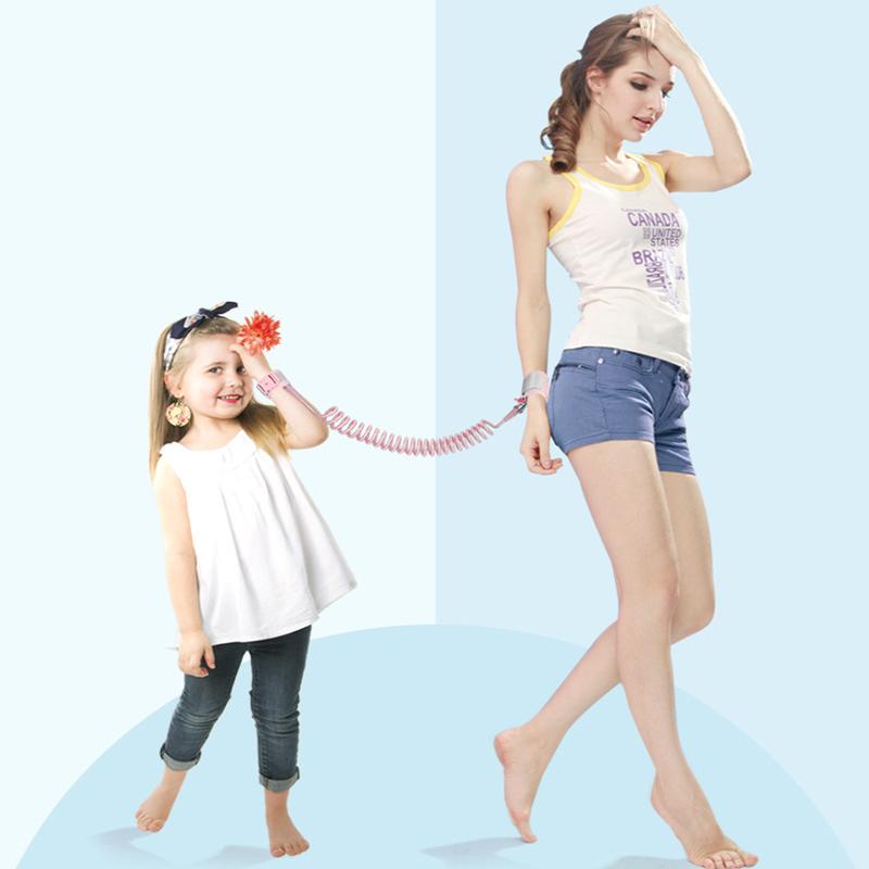 Cho Bé Chống Lạc Cổ Tay Liên Kết Tập Đi Dây Xích Dây An Toàn Cho Bé Dây Đeo Dây Trẻ Em Đi Bộ Dây Đai Ban Nhạc Trẻ Em Chống mất Vòng Tay