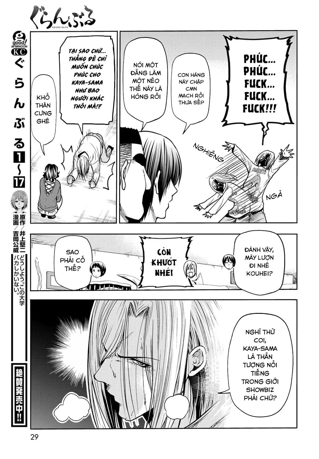 cô gái thích lặn - grand blue chapter 72 7